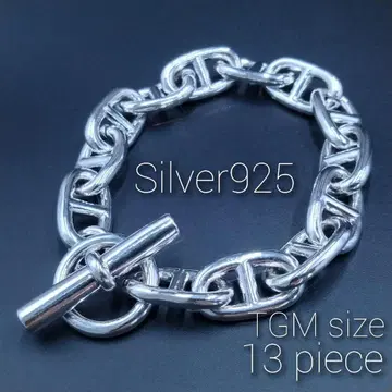 체인 당크레 앵커 체인 팔찌 인기 실버 은