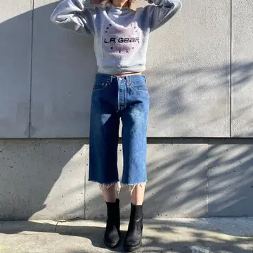 리바이스 501 미국산 커스텀 데님 팬츠