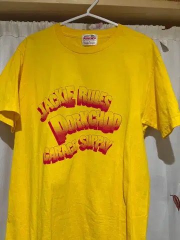 포크찹 차고 T셔츠