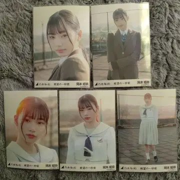 노기자카46 오카모토 히나 개별 브로마이드 절망의 1초 전 5종 컴프