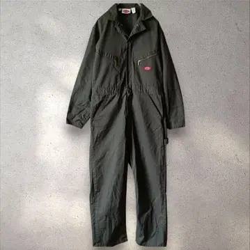 Dickies 워크 점프슈트 올인원 작업옷 카키 40 구제 의류