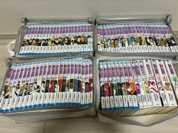 컨디션 최상 BLEACH 1-74권 전권 세트 소설 포함 북커버