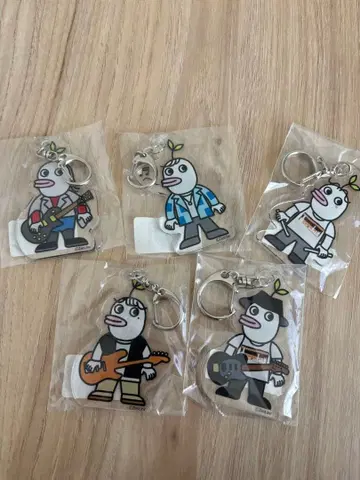 [ 미개봉 새상품 ] Novelbright 노벨브라이트 키링 5개 세트