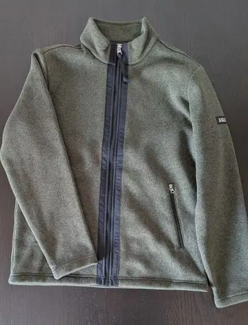 AIGLE 플리스 자켓 올리브 그린