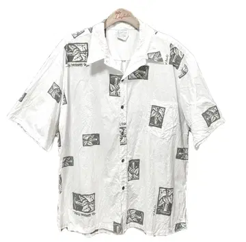 [중고] Hawaiian Force 알로하 셔츠 TARO 3XL