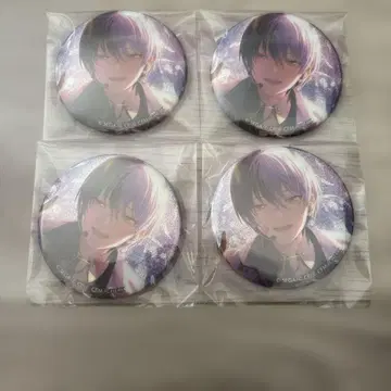 프로세카 글리터 캔뱃지 앙스타 콜라보 아오야기 토우야 4점