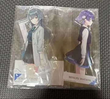 학원 아이돌 마스터 페어 아크릴 스탠드 츠키무라 테마리 하타야 미스즈