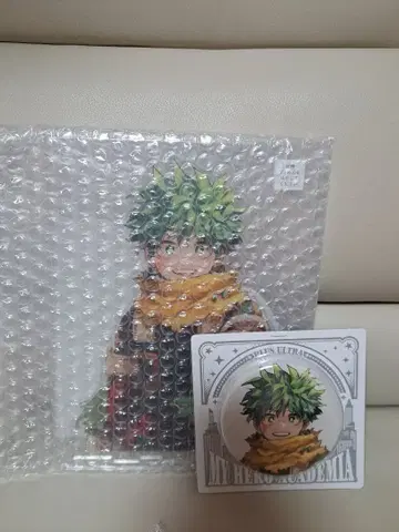 미도리야 이즈쿠 나의 히어로 아카데미아 아크릴 MEGA 피규어 캔뱃지