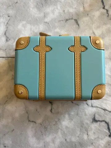 ANA 퍼스트 클래스 트로터 아메니티 파우치 스카이블루 미사용