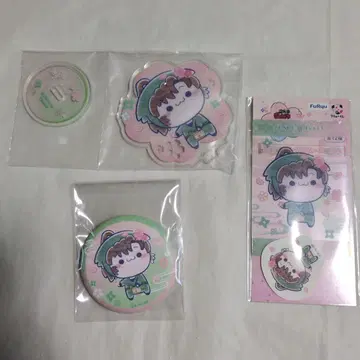 후류 복권 닌타마 란타로 젠포지 이사쿠 캔뱃지 아크릴 스티커