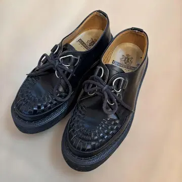 새상품급 구 로고! GEORGE COX 조지 콕스 러버 솔 3588 블랙