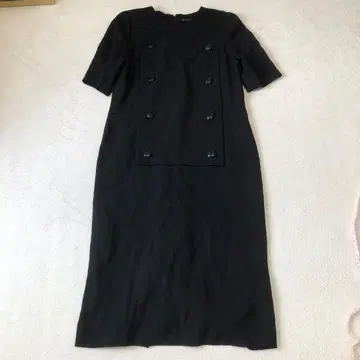 지방시 하이 포멀 블랙 원피스 사이즈 XL 정도