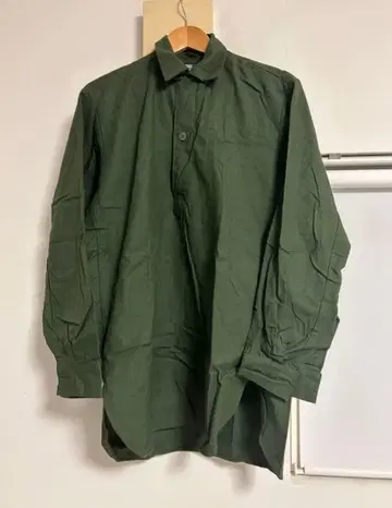 스웨덴군 M-55 슬리핑 셔츠 그린