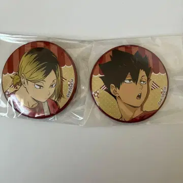 쿠로오 테츠로 코즈메 켄마 축제 캔뱃지 세트