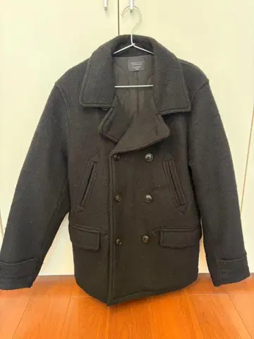 NARRATIVE VENERABLE 블랙 피 코트 L 사이즈