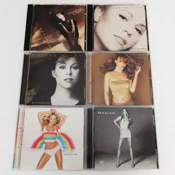 MARIAH CAREY CD 앨범 6장 세트 수입반