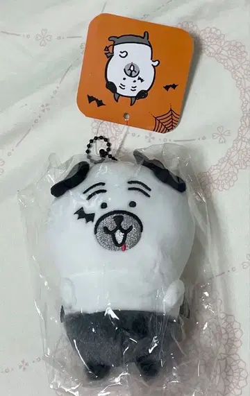 나가노의 곰 나가노 캐릭터 데빌 퍼그 마스코트 택 포함