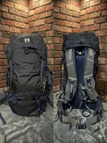 컨디션 최상 MILLET 백팩 사스페이 NX 40+5 네이비 L