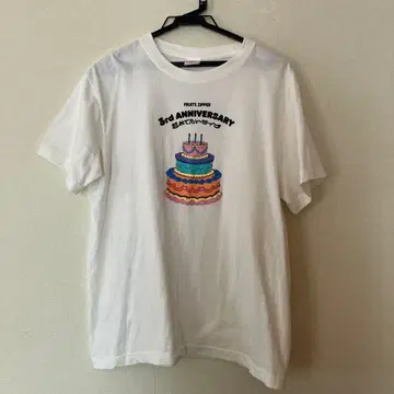 FRUITS ZIPPER 3rd ANNIVERSARY 티셔츠 M 사이즈