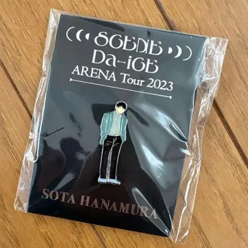Da-iCE 하나무라 소타 핀 배지 SCENE 투어