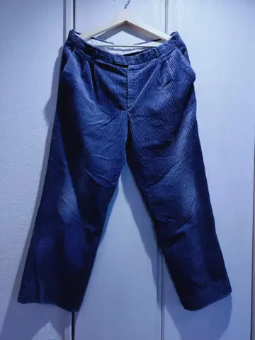 70년대 유로 코듀로이 팬츠 빈티지 에클레어 지퍼 GAP