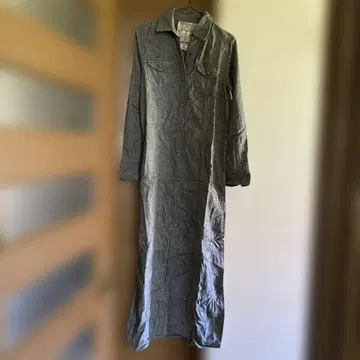 goa 그레이 롱 원피스 긴팔