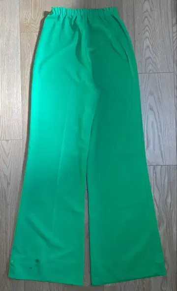 70s 폴리에스테르 플레어 이지 팬츠