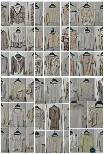 엑시즈팜 axes femme 53벌 묶음 판매 원피스 상하의 등