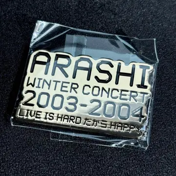라이브 로고 마그넷 WINTER CONCERT We are ARASHI