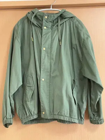 niko and 올리브 그린 후드 부착 마운틴 파카