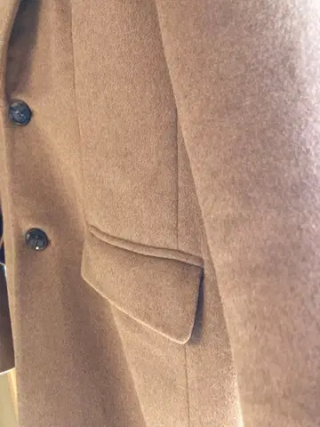 BANANA REPUBLIC 브라운 체스터 코트 L