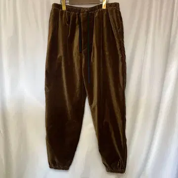 캡틴선샤인 코튼 벨벳 트랙 팬츠 브라운 3