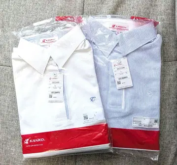 오사카부립 토시마 고등학교 여자 반팔 니트 셔츠 블루와 화이트