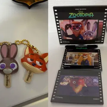 주토피아2 아크릴 마그넷 아크릴 스탠드