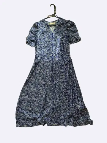 셀포드 CELFORD 퍼프 소매 꽃무늬 원피스