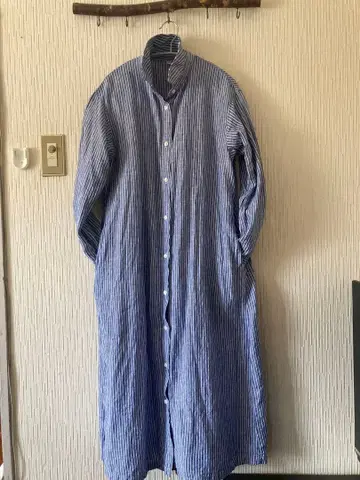 새상품급 MUJI 무인양품 린넨 롱 원피스 L