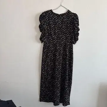 gina G.N. 퍼프 슬리브 롱 원피스