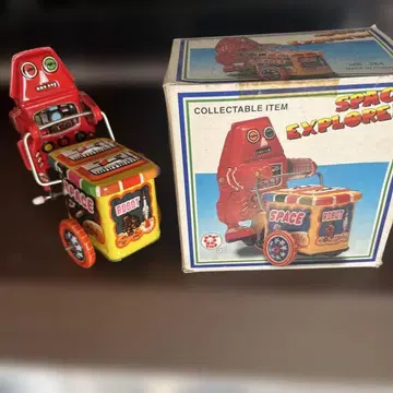 SPACE EXPLORER 로봇 완구 양철