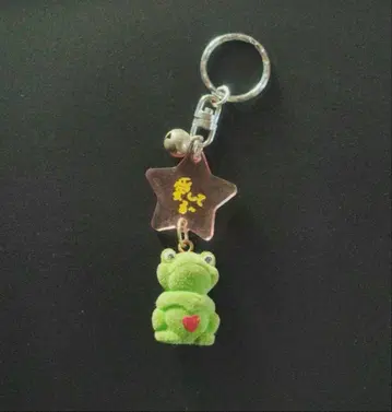쇼와 레트로 개구리 아크릴 키링