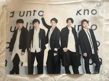 아라시 ARASHI 포스터 세트 5장