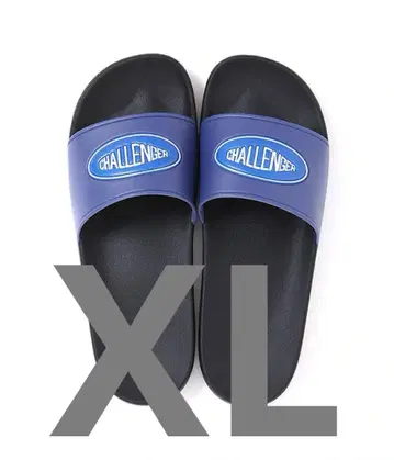 CHALLENGER 로고 샌들 (네이비/블랙) 나가세