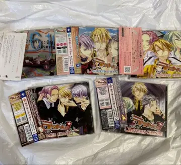 오비 포함 럭키독1 라키도 CD 묶음 판매 세트