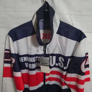 323 90s 데드스탁 CB 스포츠 얇은 소재 자켓 L 네이비