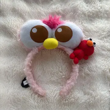 유니버셜 머리띠 세서미 스트릿 모피 엘모