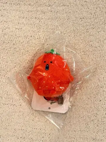 나가노 캐릭터즈 미니미니 앉은 마스코트 딸기 고로케