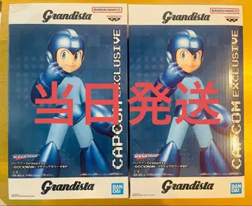 록맨 Grandista 메탈릭 컬러 ver. 캡콤 한정판 피규어 x 2