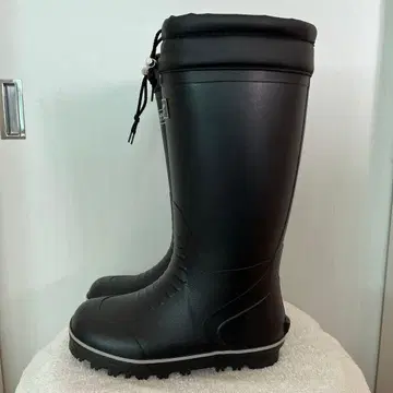 던롭 블랙 장화 25.0~25.5cm 방한 미끄럼 방지 밑창 방수