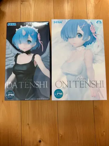 리제로 렘 타락천사&귀천사 피규어 세트