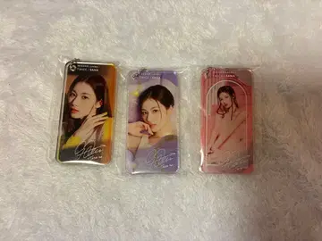 TWICE 사나 MISSHA 아크릴 키링 3종 세트