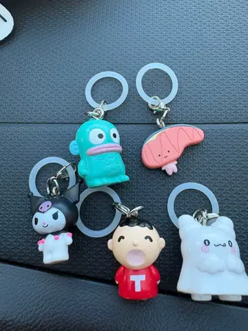 산리오 올스타 메지루시 액세서리 5개 세트